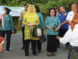 Ketua TP PKK Sambut Kunjungan Tim Monitoring Desa/Kelurahan Percontohan