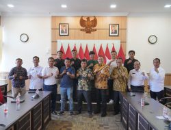 Panitia Kejurda Piala Bupati Pakpak Bharat Tahun 2023 Tatap Muka Dengan Bupati 