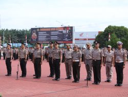 1.242 Personel dan PNS di Jajaran Polda Sumut Naik Pangkat