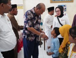 Ikut Santuni Anak Yatim Bersama FSKS, Kedepan Syah Afandin Sedekahkan 1 Ton Beras Tiap Bulan