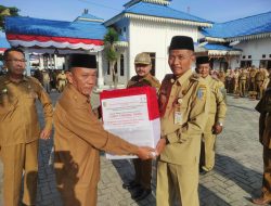 Sambut HUT ke-78 Kemerdekaan RI, Pemkab Batu Bara Bagikan Ribuan Bendera