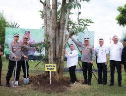 Poldasu Tanam 54.310 pohon, Lestarikan Negeri Penghijauan sejak Dini