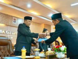 Syah Afandin Hadiri Paripurna KUPA dan PPAS P APDB Langkat