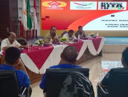 Kadispora Sumut Pimpin Rakor Visitasi dan Finalisasi 34 Cabor PON XXI