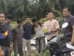 Bawa sabu 1 Kg, Warga Asahan Sangkut Diparit, Setelah Tabrak Mobil Polisi