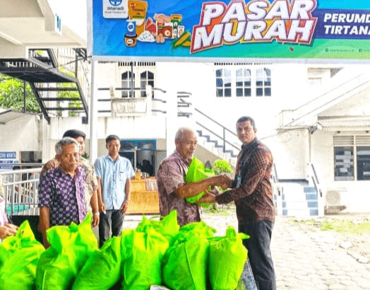 Perumda Tirtanadi Gelar Pasar