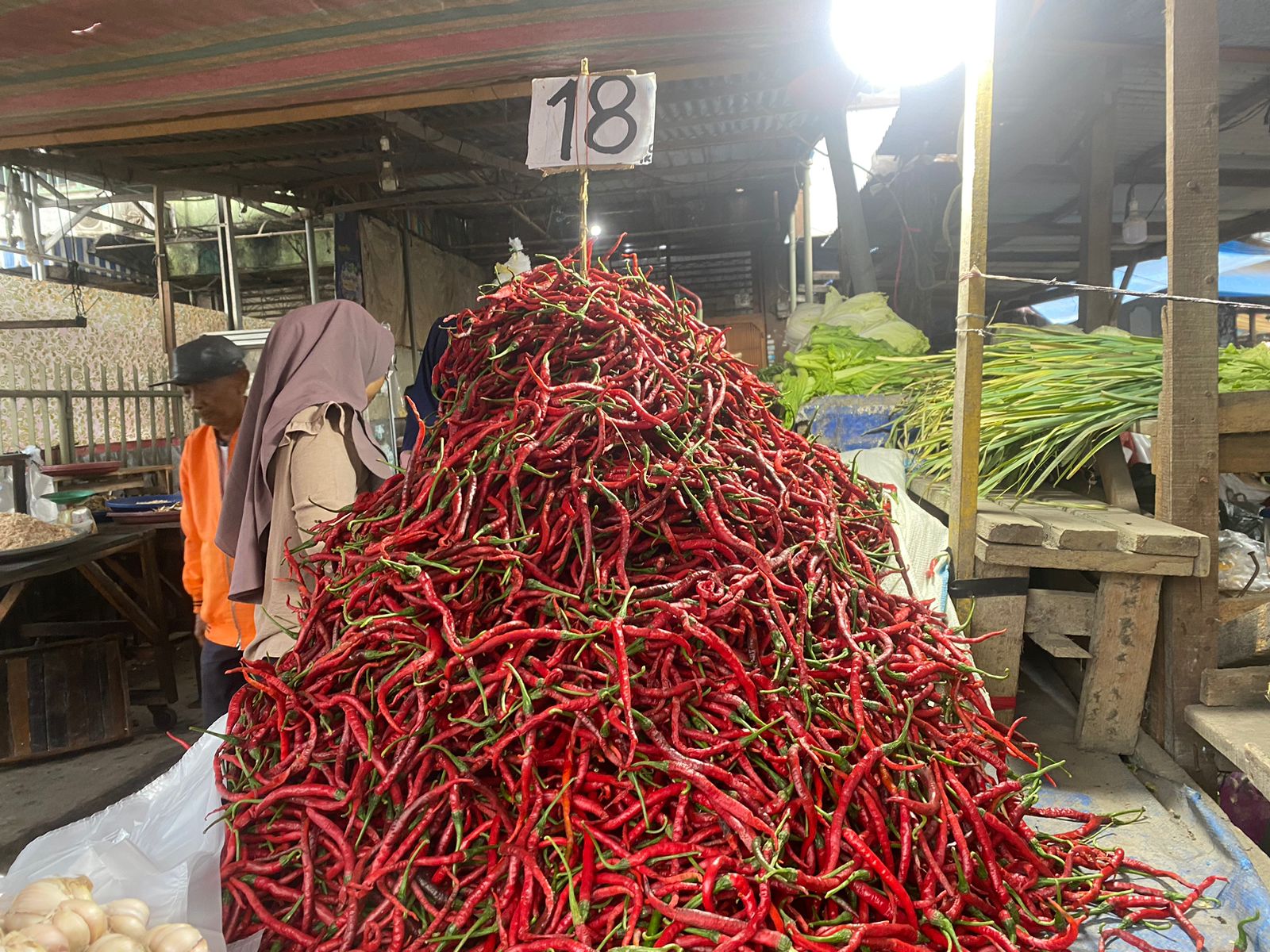 Harga Cabai Merah Anjlok.