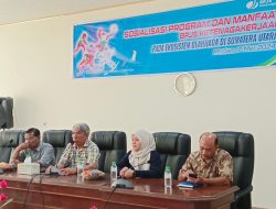 BPJS Ketenagakerjaan Bersama KONI Sumut Lakukan Sosialisasi Bagi Atlet dan Pelatih