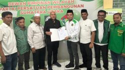 Dr Nikson Nababan MSi mendaftar sebagai bakal calon (balon) Gubernur Sumatera Utara ke DPW Partai Persatuan Pembangunan (PPP) untuk Pemilihan Gubernur dan Wakil Gubernur Sumut (Pilgubsu) 2024.