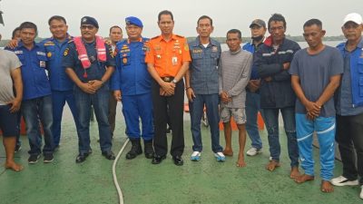 5 Nelayan Asal Langkat Terapung Apung di Laut Berhasil di Selamatkan