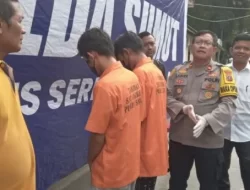 Satres Narkoba Polres Sergai Ringkus Dua Pengedar, Amankan 632,32 Gram Sabu