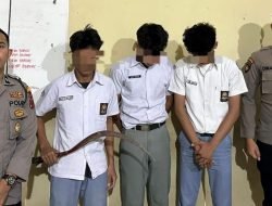 Resfon Cepat Patroli Polisi di Medan, Tangkap Pelajar Tawuran dan Sita Sajam