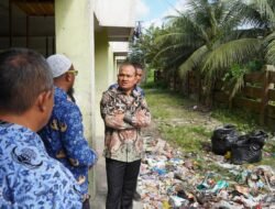 Mahyaruddin Salim Monitoring Pelaksanaan Gotong Royong di Kawasan Rusunawa