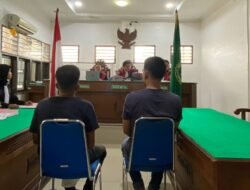 JPU Kejari Belawan Tuntut Mati Dua Bandit Narkoba