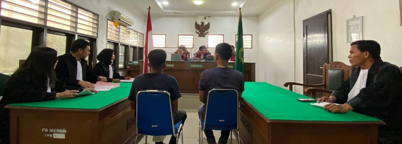 Kedua terdakwa bandit narkoba dituntut mati oleh JPU Kejari Belawan saat sidang di PN Medan.