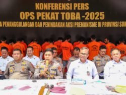 1.130 Pelaku Premanisme Diungkap, Poldasu Tegaskan Tak Ada Ruang Bagi Premanisme Berkedok Ormas