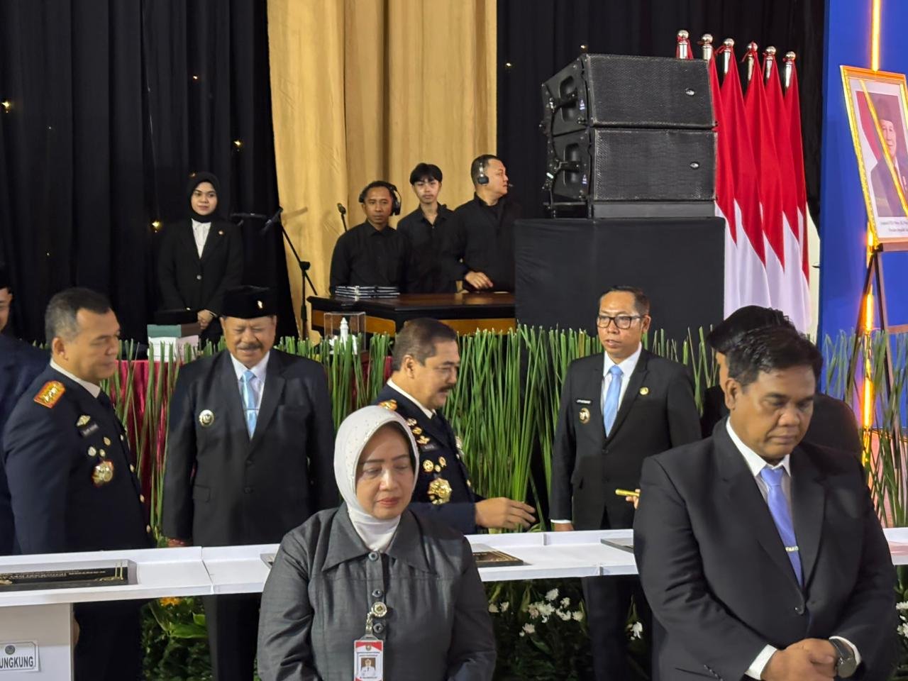 Hari Bhakti Imigrasi ke 76 dan peresmian Kantor Imigrasi kelas III Tapanuli Utara dihadiri Bupati Taput JTP Hutabarat.