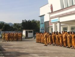 Bupati Taput: Apel Setiap Senin Adalah Untuk Kesiagaan dan Monitoring Kinerja