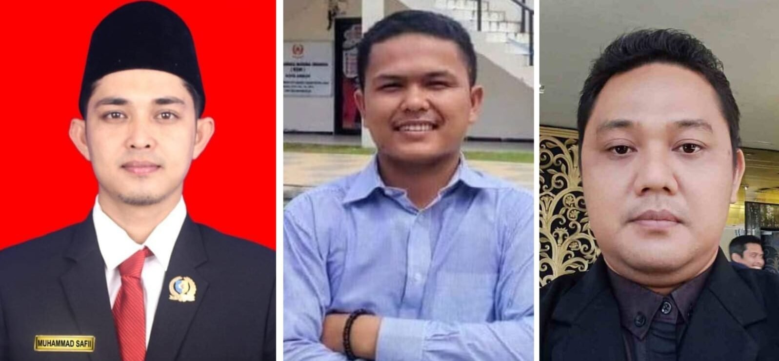 Ketiga Elemen Ketua Fraksi Partai Gerindra Syafii DPRD BAtu Bara serta Sekretaris GAMKI Irwansyah Putra Tampubolin dan dari Yayasan Lembaga Bantuan Hukum Cakrawala Nusantara Indonesia ( YLBH CNI ) Khairul Abdi Silalahi yang memberikan dukungan Dibentuknya Pansus DPRD Kabupaten Batu Bara .