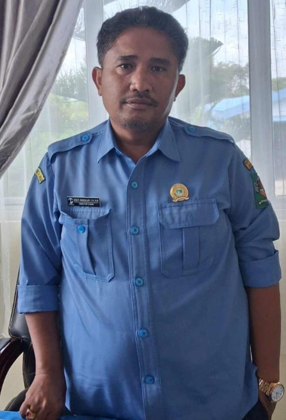 Direktur Utama PDAM Tirta Lihou Dody R Mandalahi