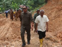 Akselerasi Pemulihan: Bupati Taput Tinjau Huntara dan Siapkan Lahan Huntap di Adiankoting