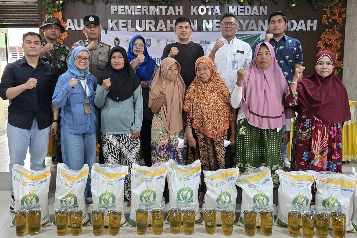 Bulog Sumut Tetap Salurkan Bantuan Pangan Jelang Lebaran