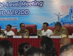 Bupati Taput Pimpin HLM TPID dan TP2DD: Fokus Stabilitas Harga dan Transformasi Digital