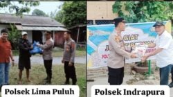 Polres Batu Bara Gelar Jum’at Berkah dan Salurkan Bansos