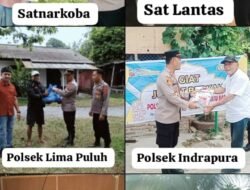 Polres Batu Bara Gelar Jum’at Berkah dan Salurkan Bansos