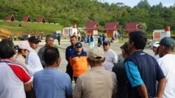 Senam bersama di Lapangan Menara Pandang Salib Kasih dirangkai rapat terkait optimalisasi disiplin ASN.