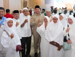 Bupati Batu Bara Tepung Tawari Jemaah Calon Haji 1447 H
