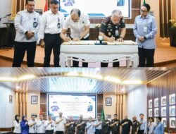 Dirut Perumda Tirtanadi Sumut dan Kajatisu Harli  Siregar Teken MoU Penanganan Perkara DATUN