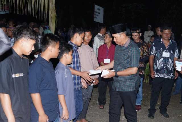 Bupati Taput JTP Hutabarat menghadiri Halal Bilhalal se Wilayah Pahae,pererat tali silaturahmi kebersamaan.