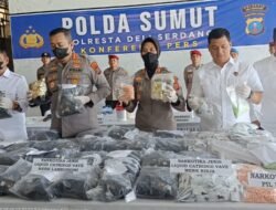 Polresta Deli Serdang Ringkus Kurir 53 Kg Sabu-Sabu dan Ribuan Butir Ekstasi