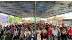 Bulog Sumut dan Ketua Komite II DPD RI, Salurkan Beras dan Minyak Goreng Premium di Delitua