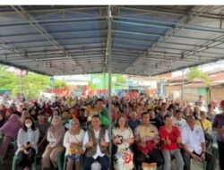 Bulog Sumut dan Ketua Komite II DPD RI, Salurkan Beras dan Minyak Goreng Premium di Delitua