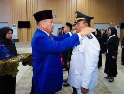 Bupati Baharuddin Lantik 33 Pejabat Pimpinan Tinggi Pratama dan Pejabat Administrator