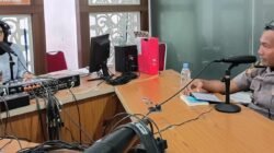 Kapolsek Biru Biru dialog interaktif di radio