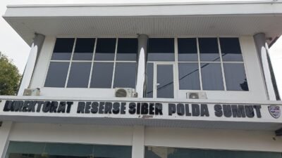 Kantor Direktorat Reserse Siber Polda Sumut.