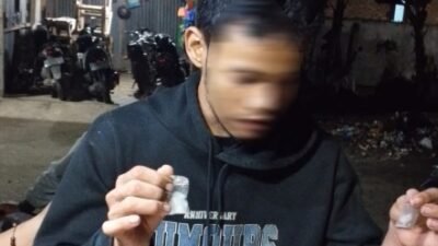 Pelaku yang diamankan petugas kepolisian