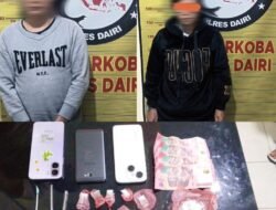 Polres Dairi Tangkap Residivis Bersama Wanita