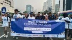 Meriahkan World Press Freedom Day 2026, Insan Pers Jalan Santai Lawan Hoaks