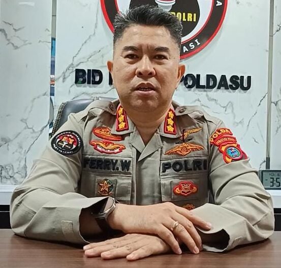 Kabid Humas Polda Sumut, Kombes Pol Ferry Walintukan.