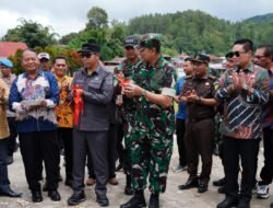 Pangdam I-BB dan  Bupati Taput  Resmikan Jembatan Siualuompu, Bukti Kolaborasi Pemerintah-TNI
