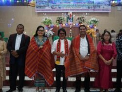Pemkab Taput Hadiri Puncak Kebangkitan Sekolah Minggu HKBP Se-Ressort Onan Hasang
