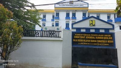 Kantor Balai Besar Wilayah Sungai Sumatera II Medan Jalan AH Nasution