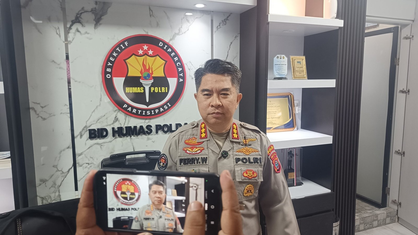 Kabid Humas Polda Sumut Kombes Pol Ferry Walintukan