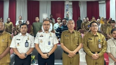 Kantor Imigrasi Kelas II TPI P. Siantar Bersinergi Dengan Pemko Tebing Tinggi Gelar Sosialisasi Desa Binaan Imigrasi, cegah TPPO dan TPPM.