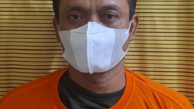 Pelaku yang diamankan petugas kepolisian