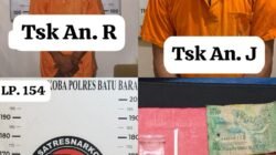Satresnarkoba Polres Batu Bara Ungkap Tiga Kasus Pengedar  Sabu, Tiga Penjual Diamankan .